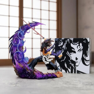 Demon Slayer Kokushibo Battle Statue 23 CM Anime Action Figure PVC Collectible Display Model for Fans & Collectors