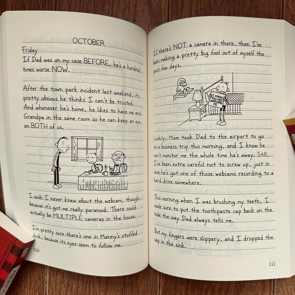 A Library of a Wimpy Kid 1-22 Boxed Set for Kids, Paperback Edition - Image 3